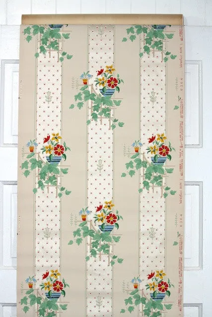 1940s Kitchen Vintage Wallpaper