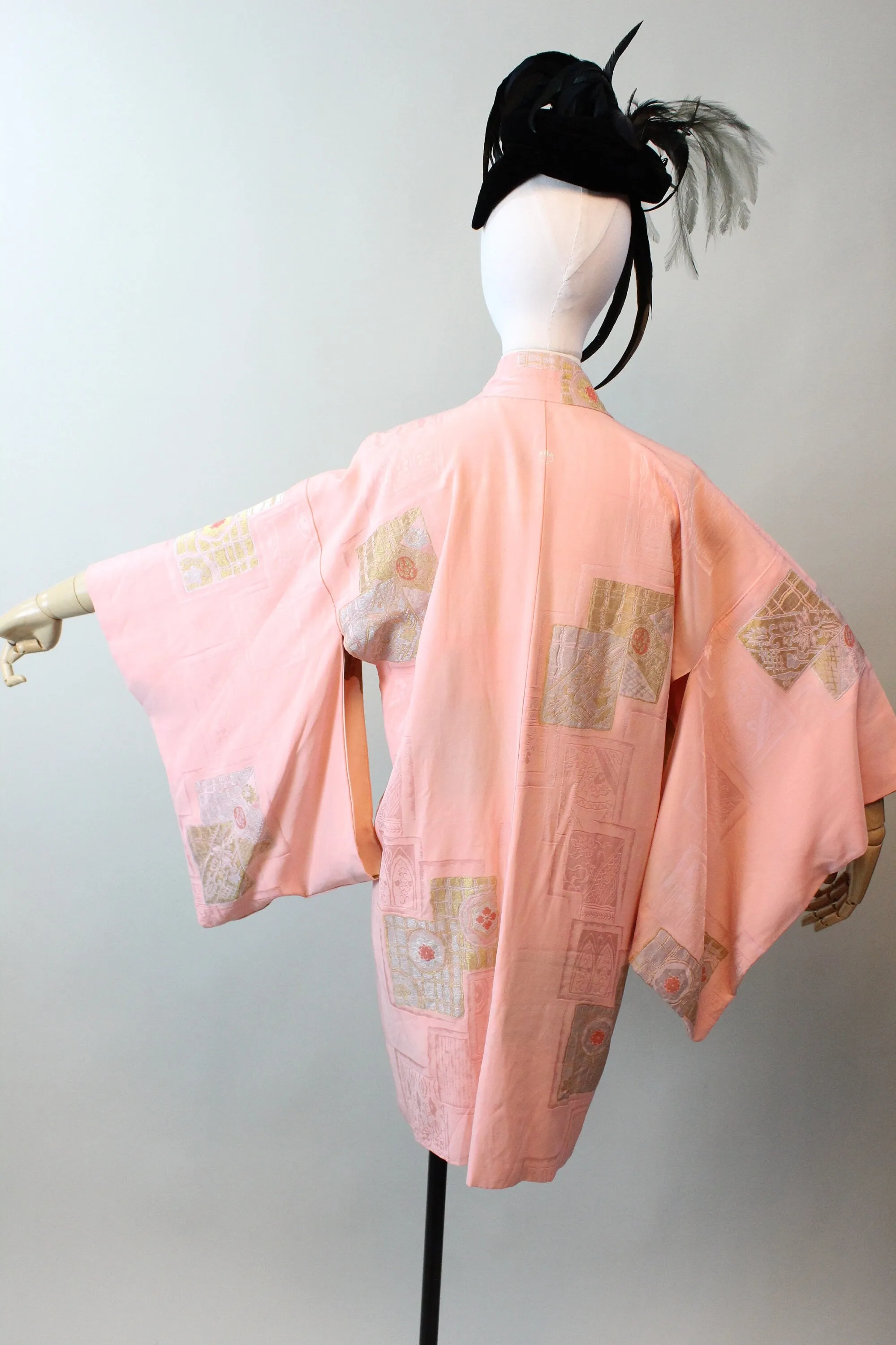 1940s SILK reversible KIMONO haori all sizes  | new spring summer