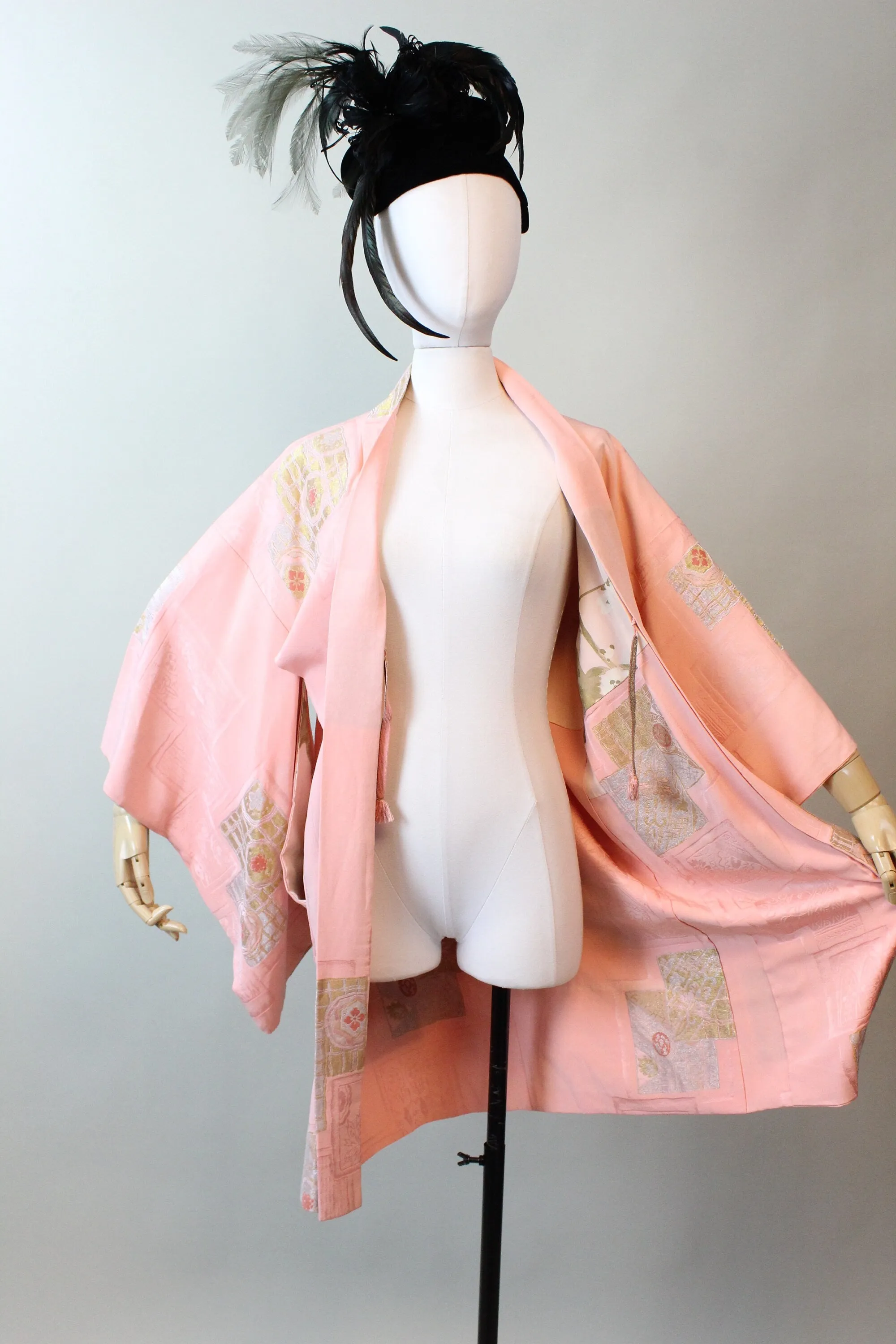 1940s SILK reversible KIMONO haori all sizes  | new spring summer