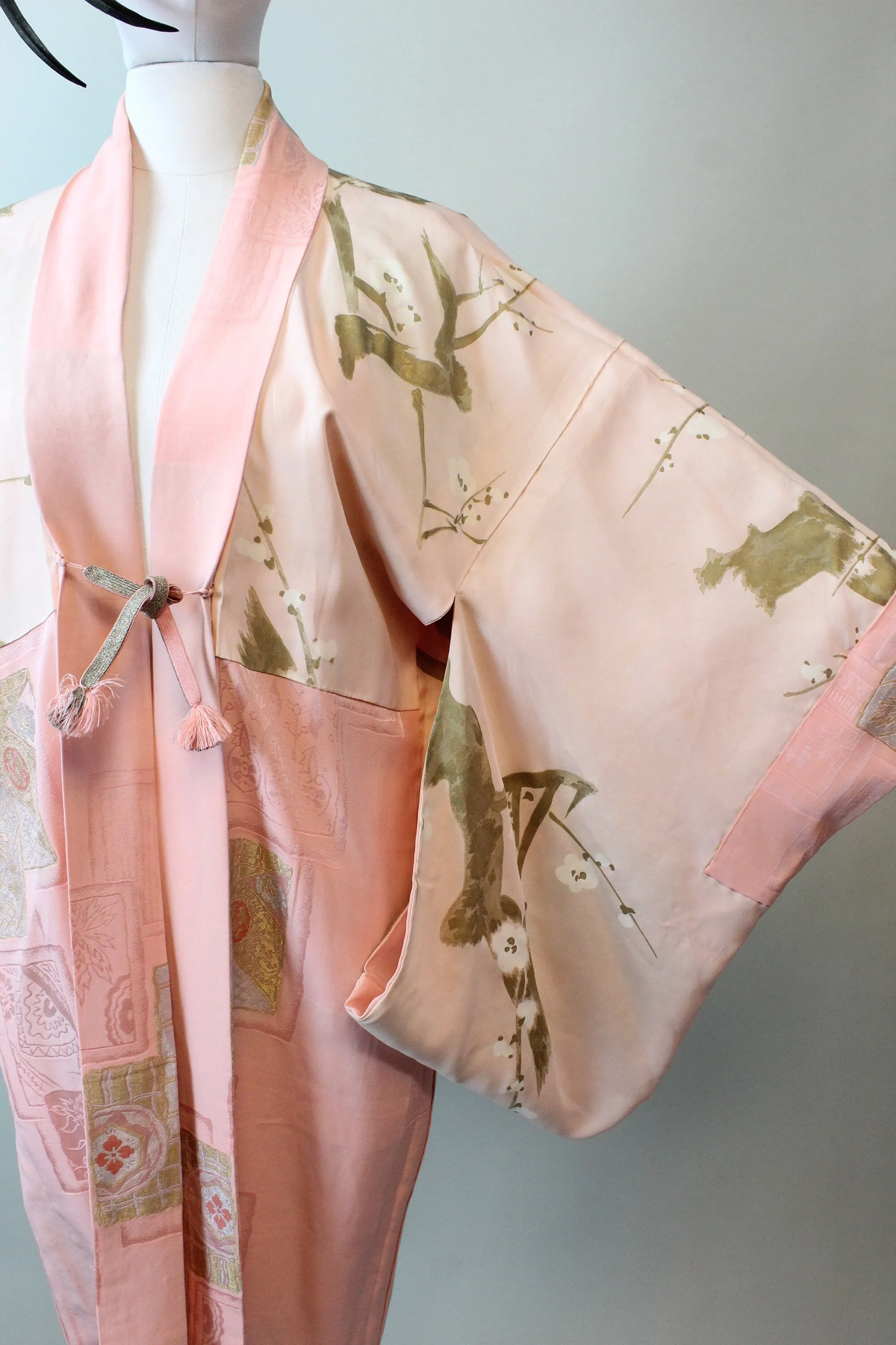 1940s SILK reversible KIMONO haori all sizes  | new spring summer