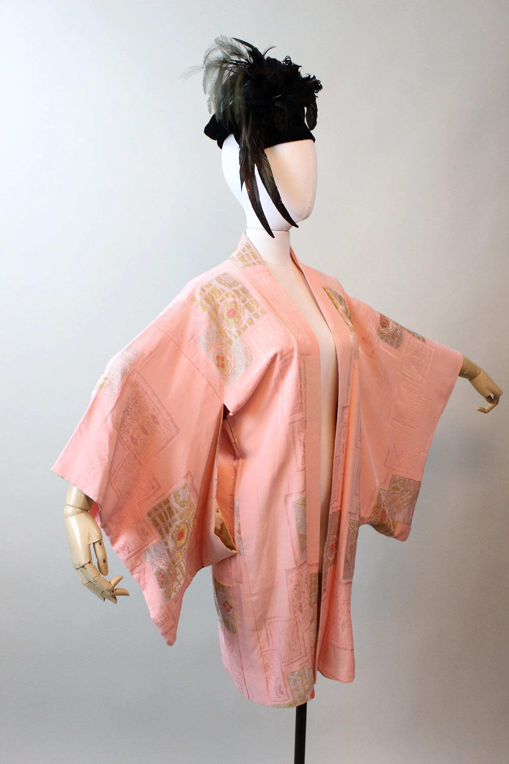 1940s SILK reversible KIMONO haori all sizes  | new spring summer