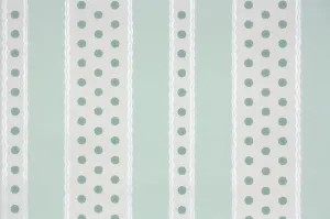 1940s Stripe Vintage Wallpaper