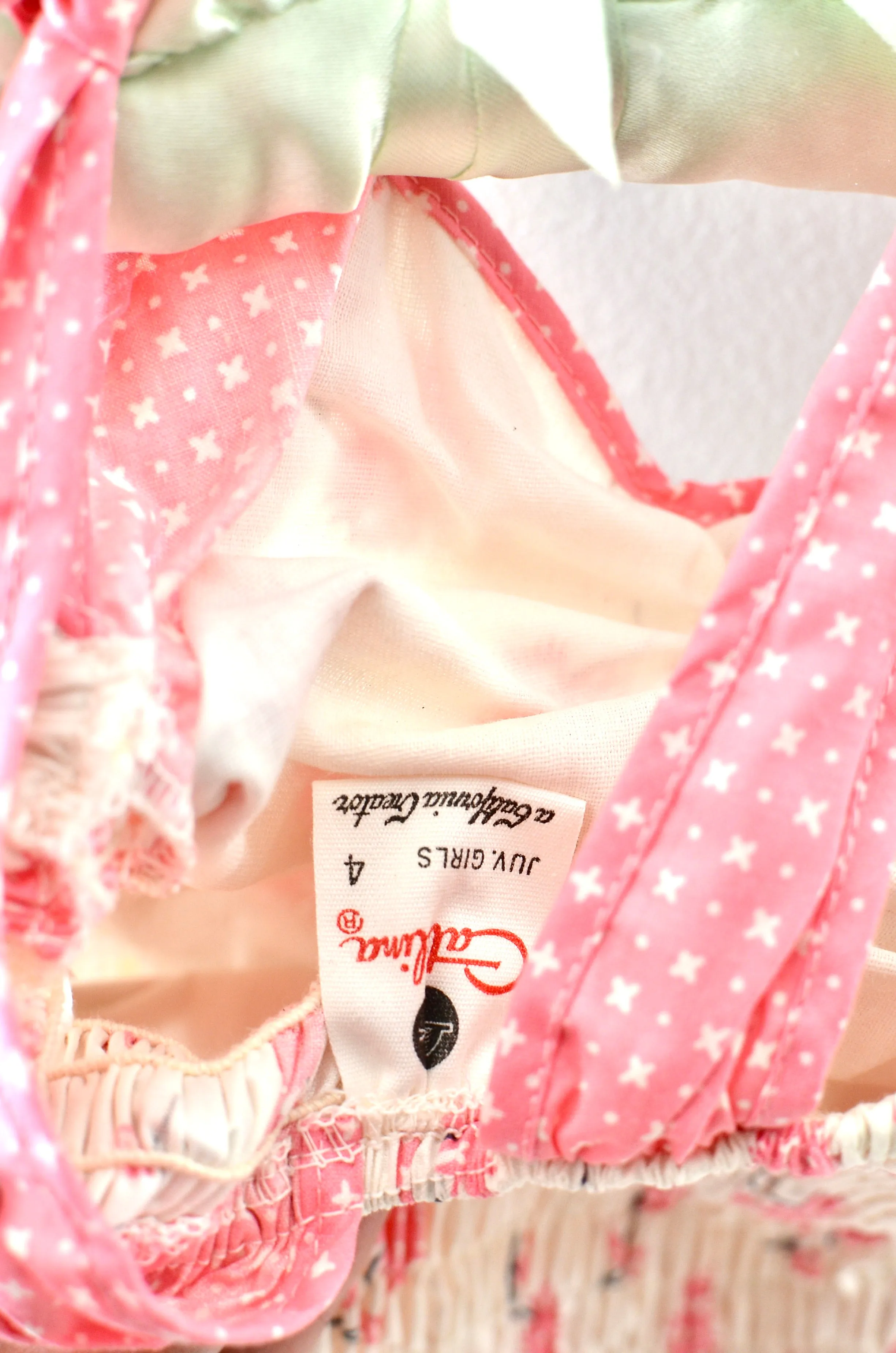 1950s Baby Catalina Girls Swimsuit