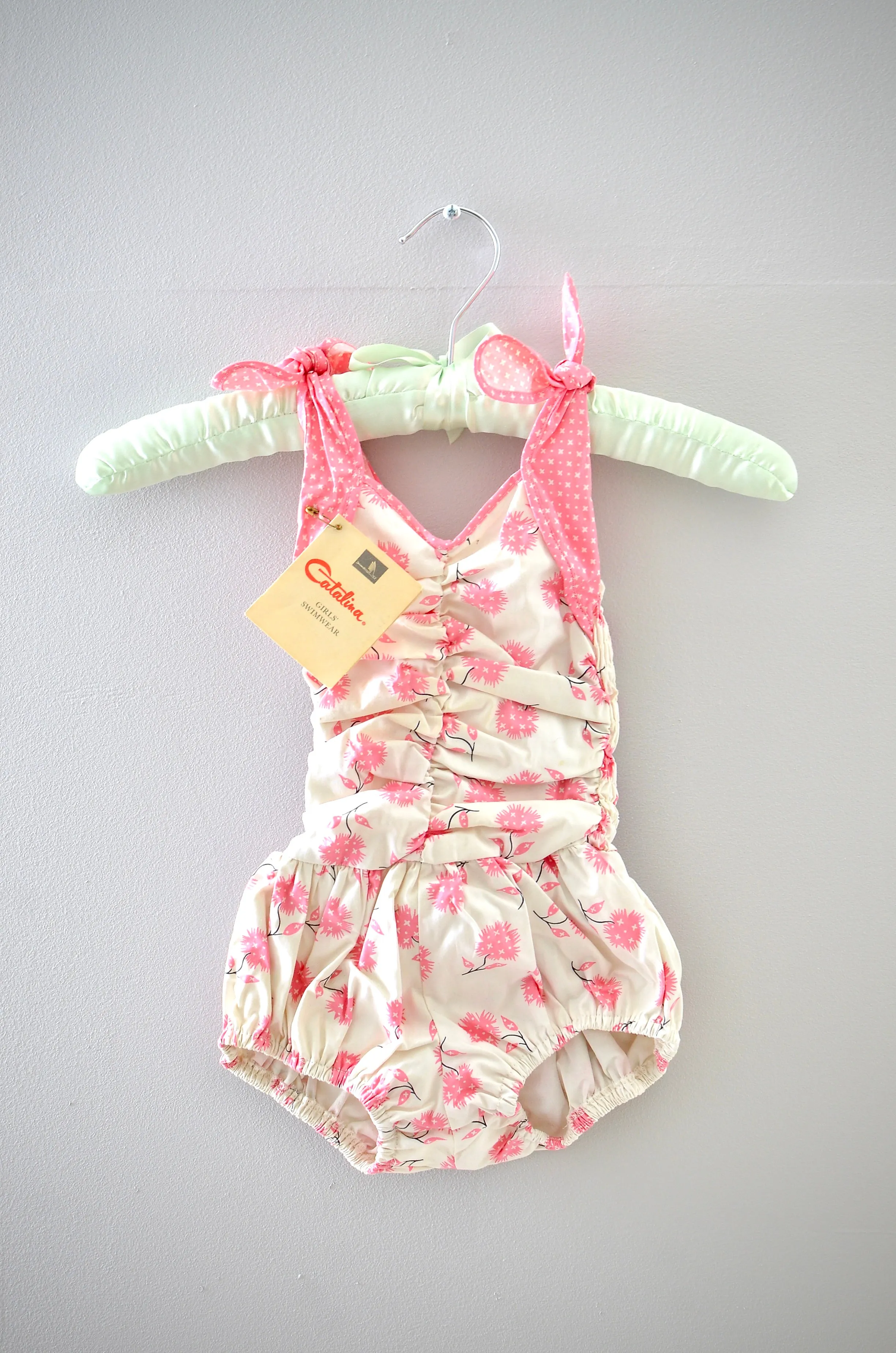 1950s Baby Catalina Girls Swimsuit