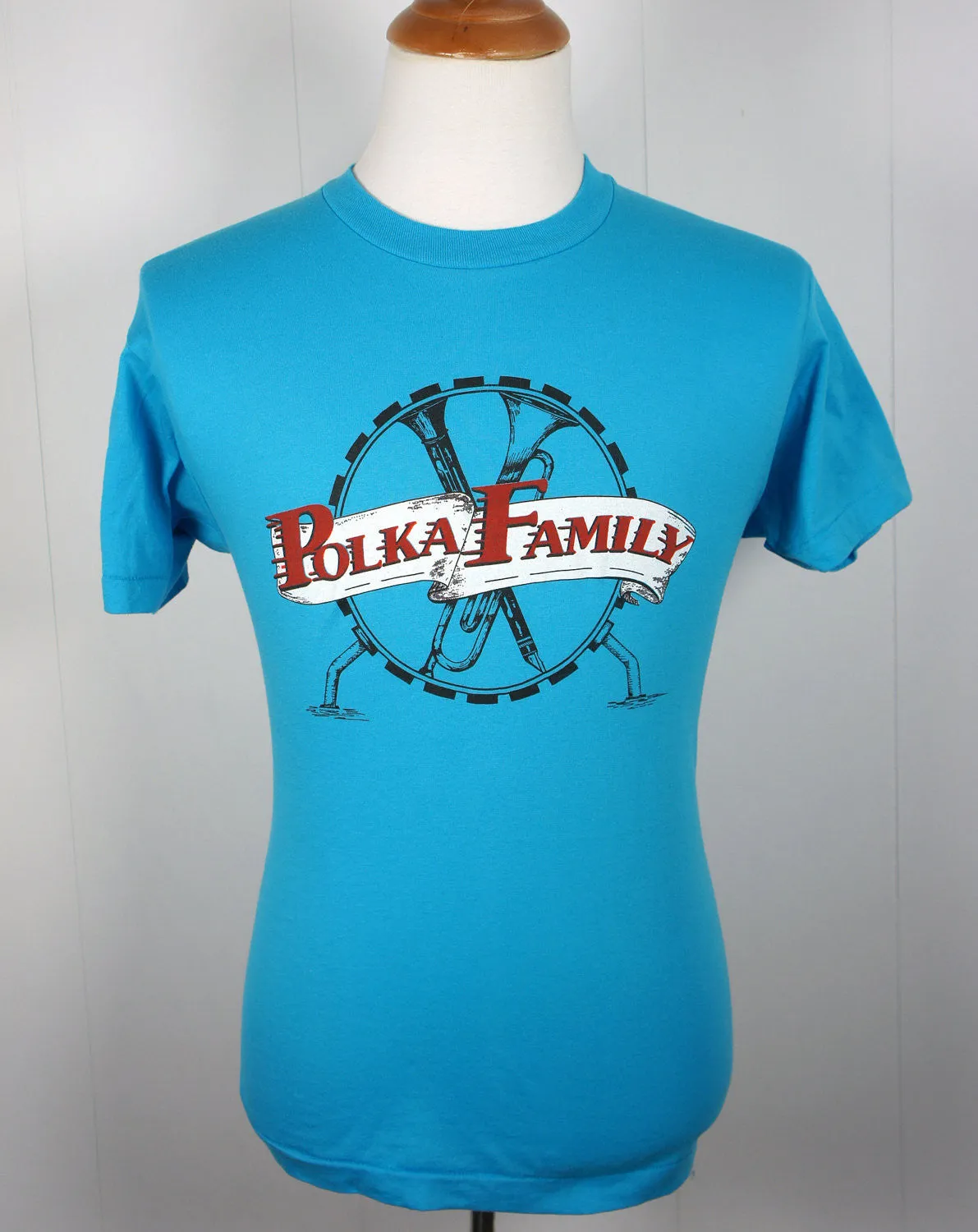 1980's Polka Family Band T-Shirt - Size M