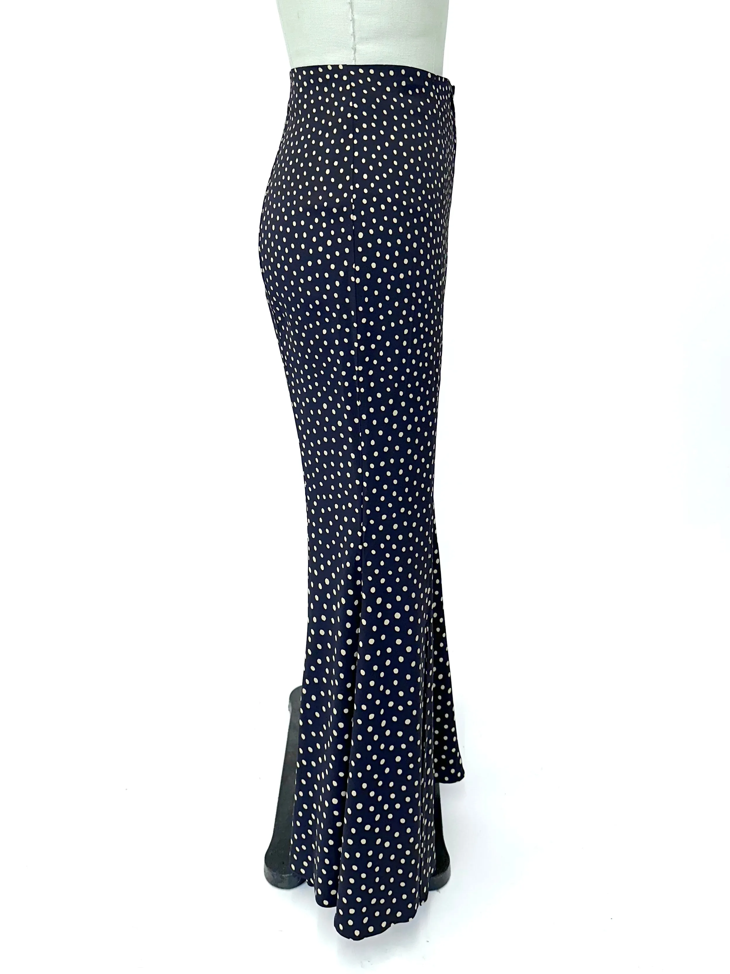 2023 Proenza Schouler Polka Dot Flare Pants