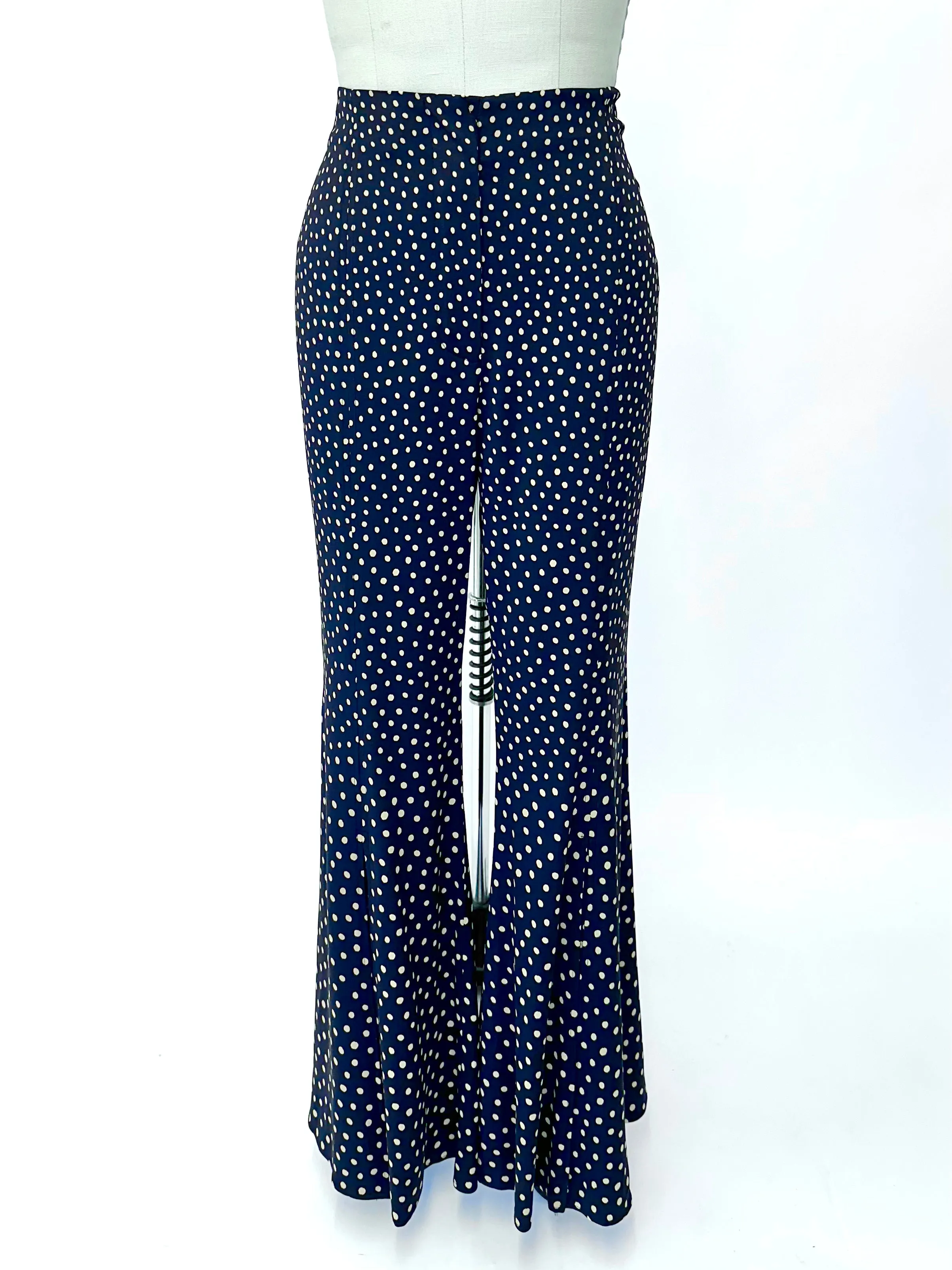 2023 Proenza Schouler Polka Dot Flare Pants