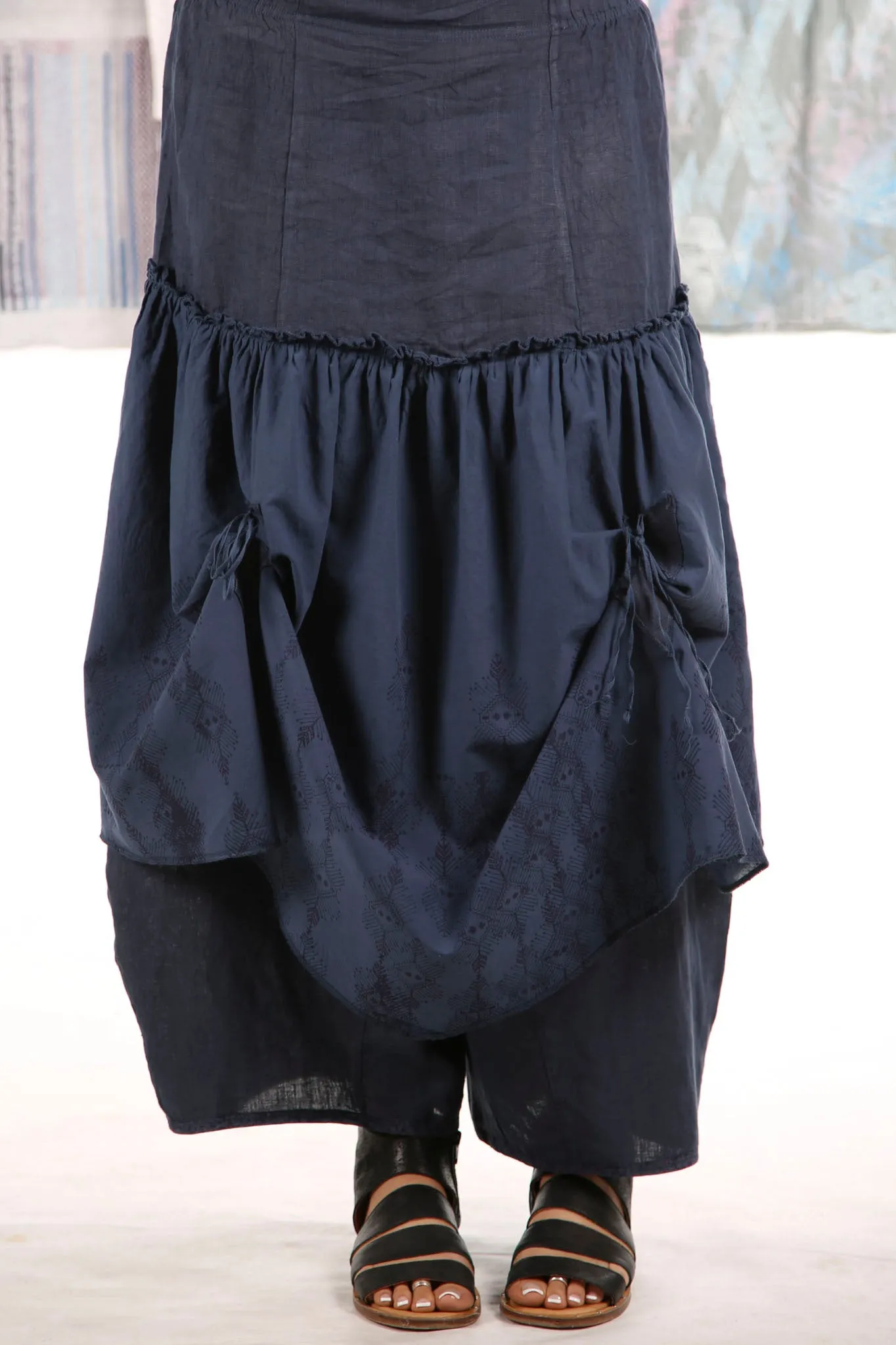 3266 Fusion Pant Skirt Indigo-P