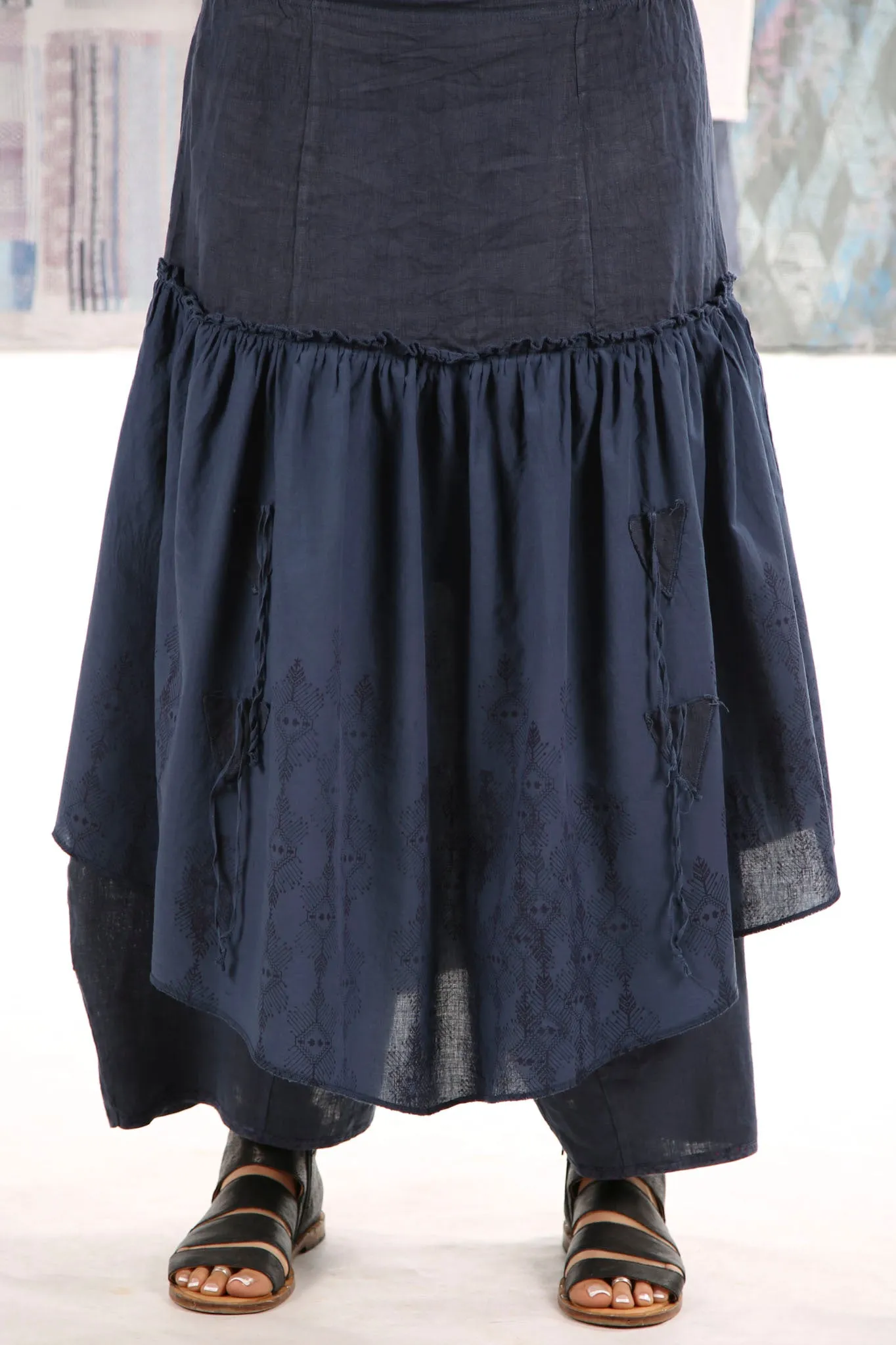 3266 Fusion Pant Skirt Indigo-P