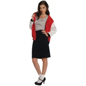 50's Rebel Chick Costume Size M