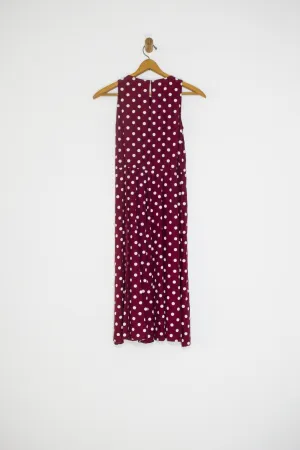 90's POLKA DOT MIDI / SMALL
