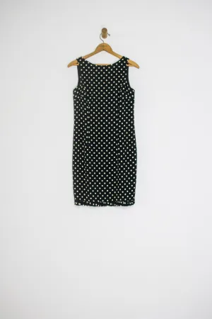 90's POLKA DOT RUFFLE MINI / MEDIUM