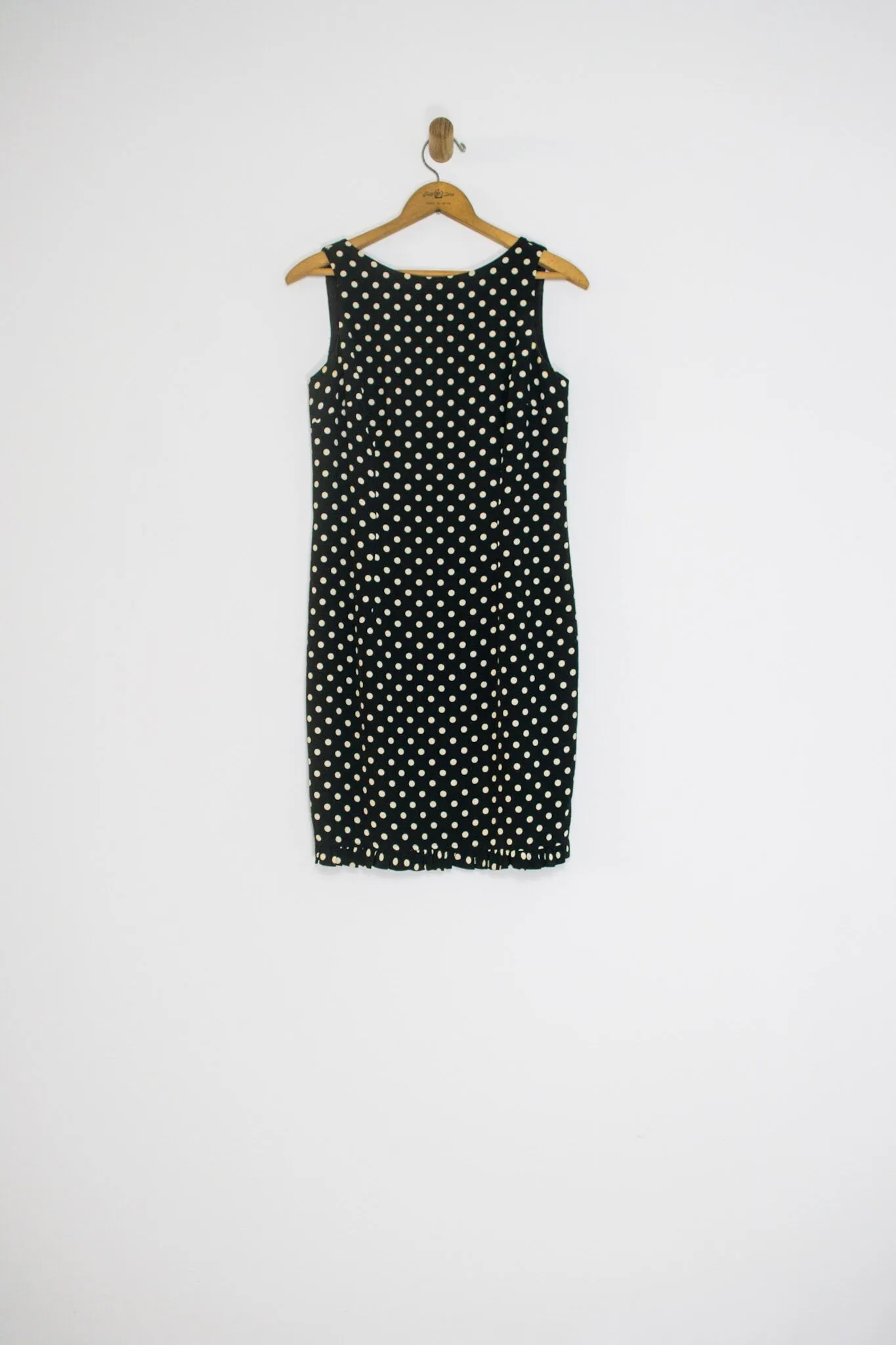 90's POLKA DOT RUFFLE MINI / MEDIUM