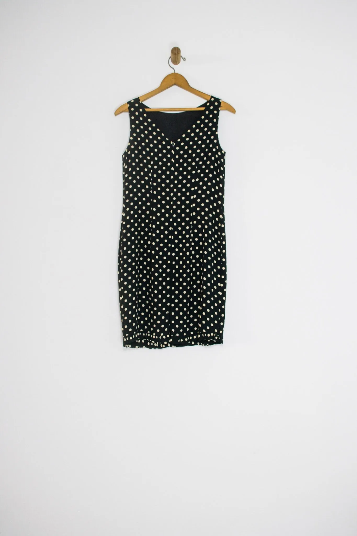 90's POLKA DOT RUFFLE MINI / MEDIUM