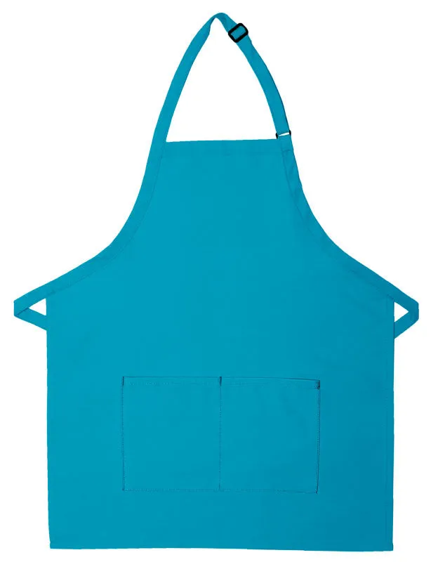 Adult 2-Pocket Bib Apron For Quote Request