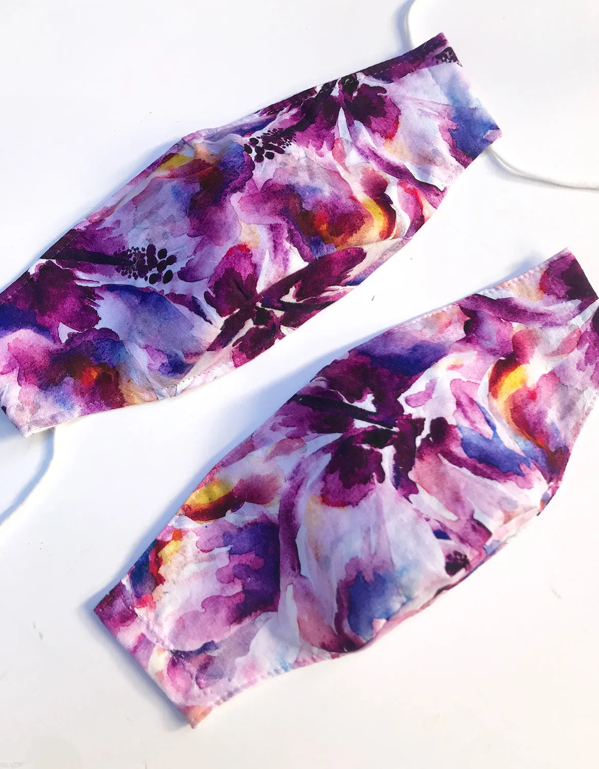 Adult Face Masks - Hibiscus Prints