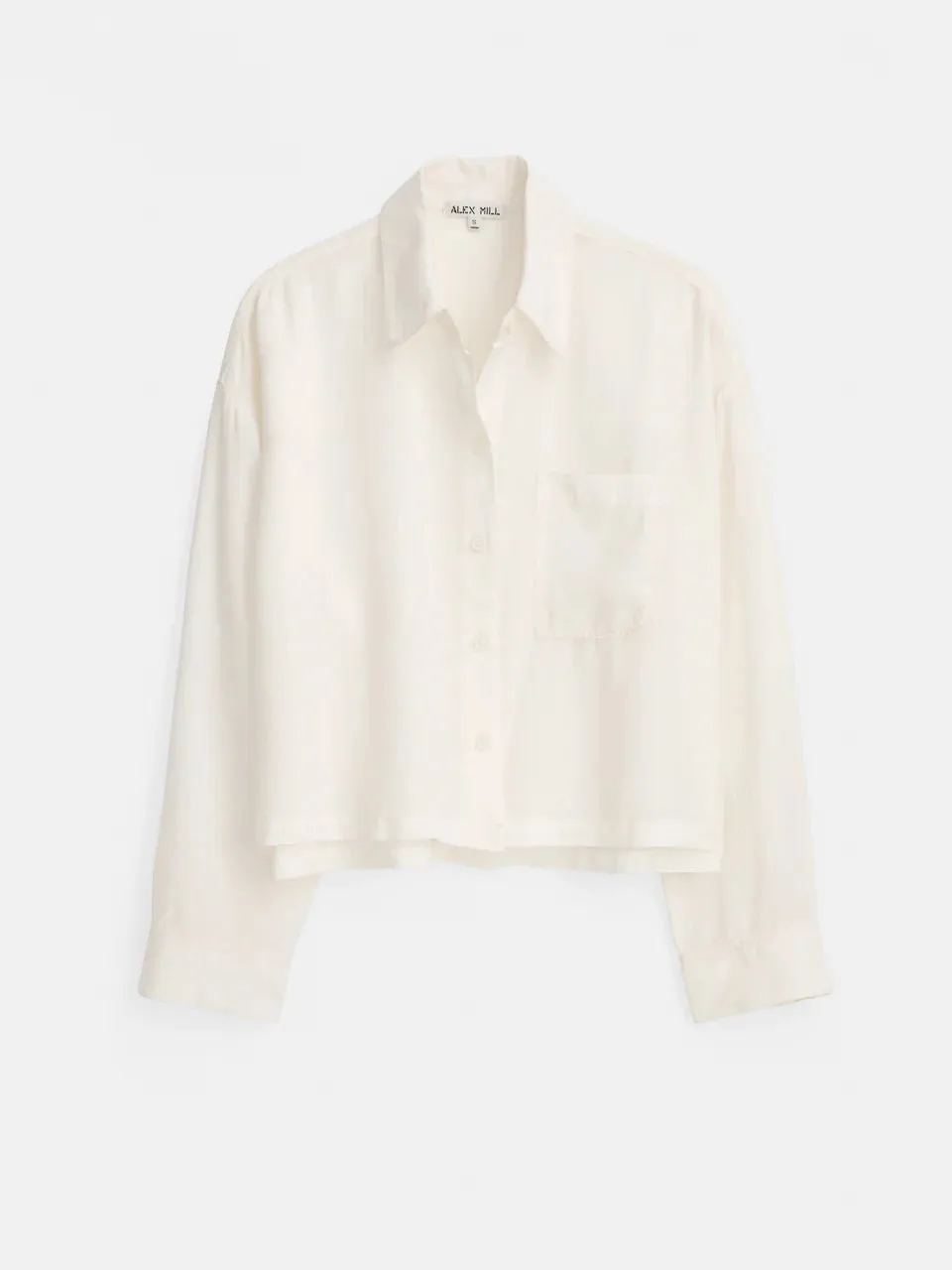 Alex Mill - Gemma Shirt in Lyocell (Ivory)