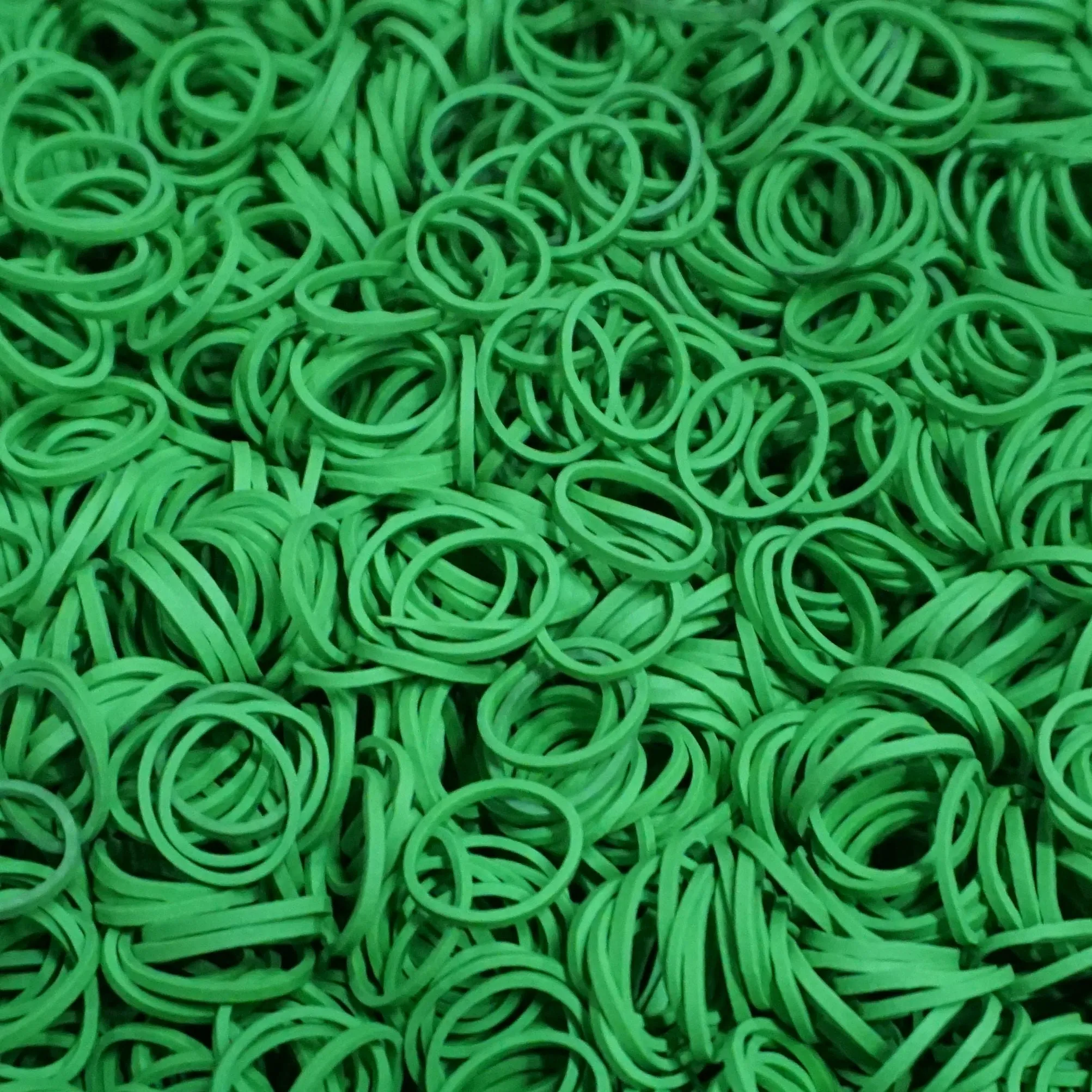 Amelia Beauty | 1/2in, 1000ct Elastic Rubber Band Pony Tail Holders | Made in USA | Dozen Pack