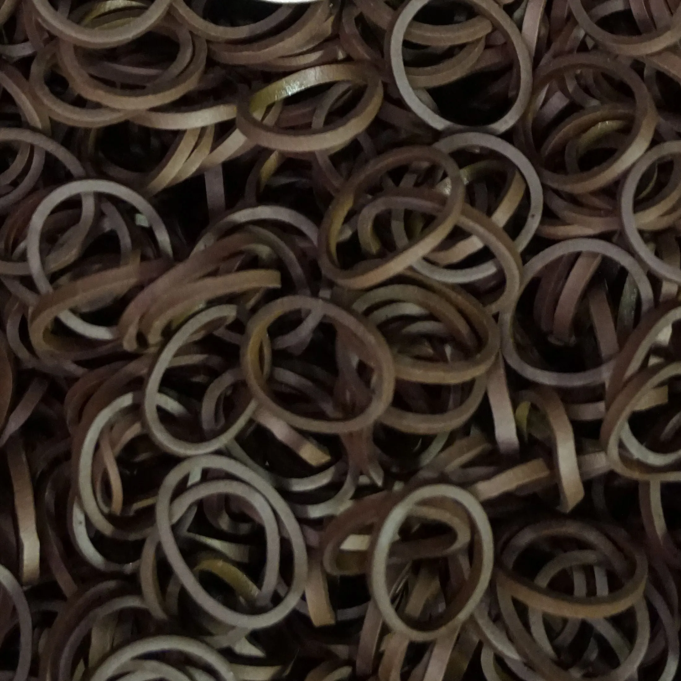 Amelia Beauty | 1/2in, 1000ct Elastic Rubber Band Pony Tail Holders | Made in USA | Dozen Pack