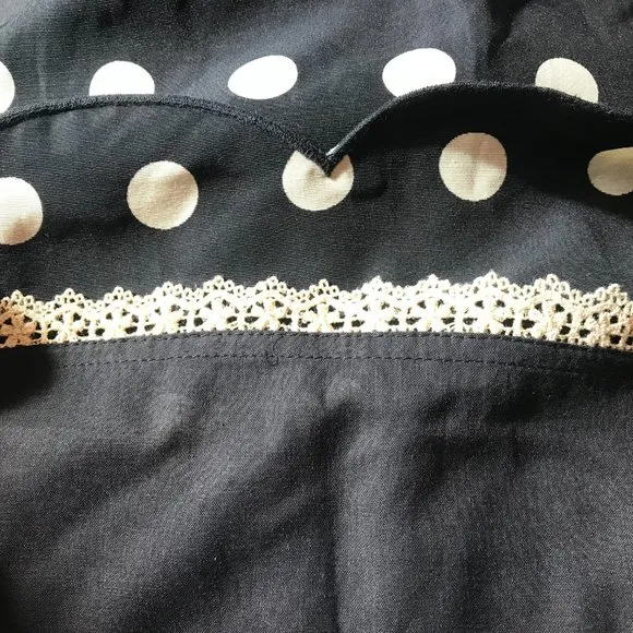 Anthropologie | Scalloped Dots Skirt
