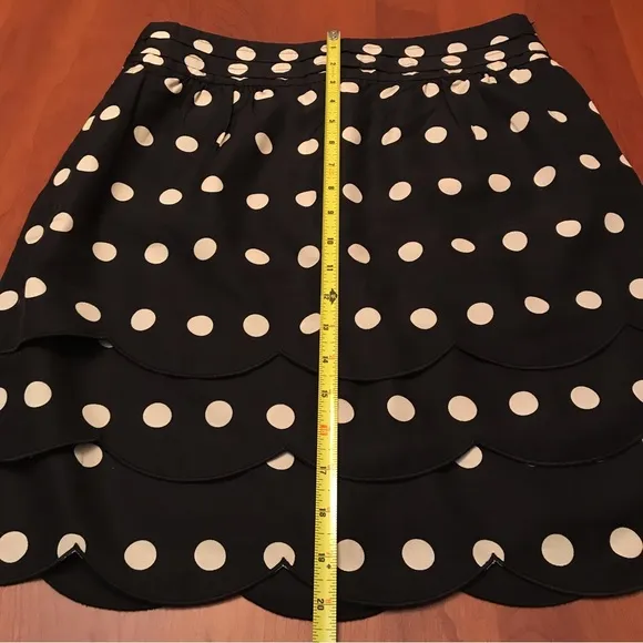 Anthropologie | Scalloped Dots Skirt