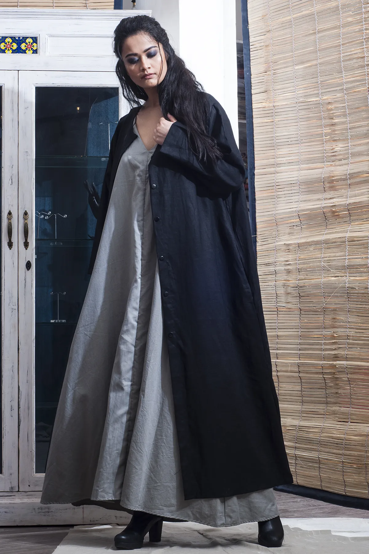 Ashley- Floor Length Dress with Jacket