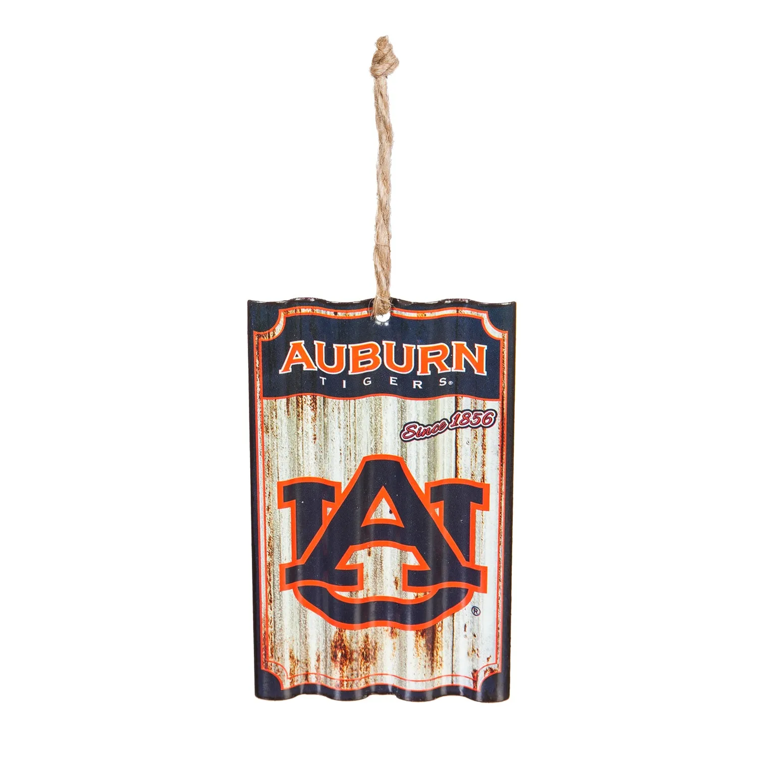 Auburn University, Metal Corrugate Ornament,3ot928mc