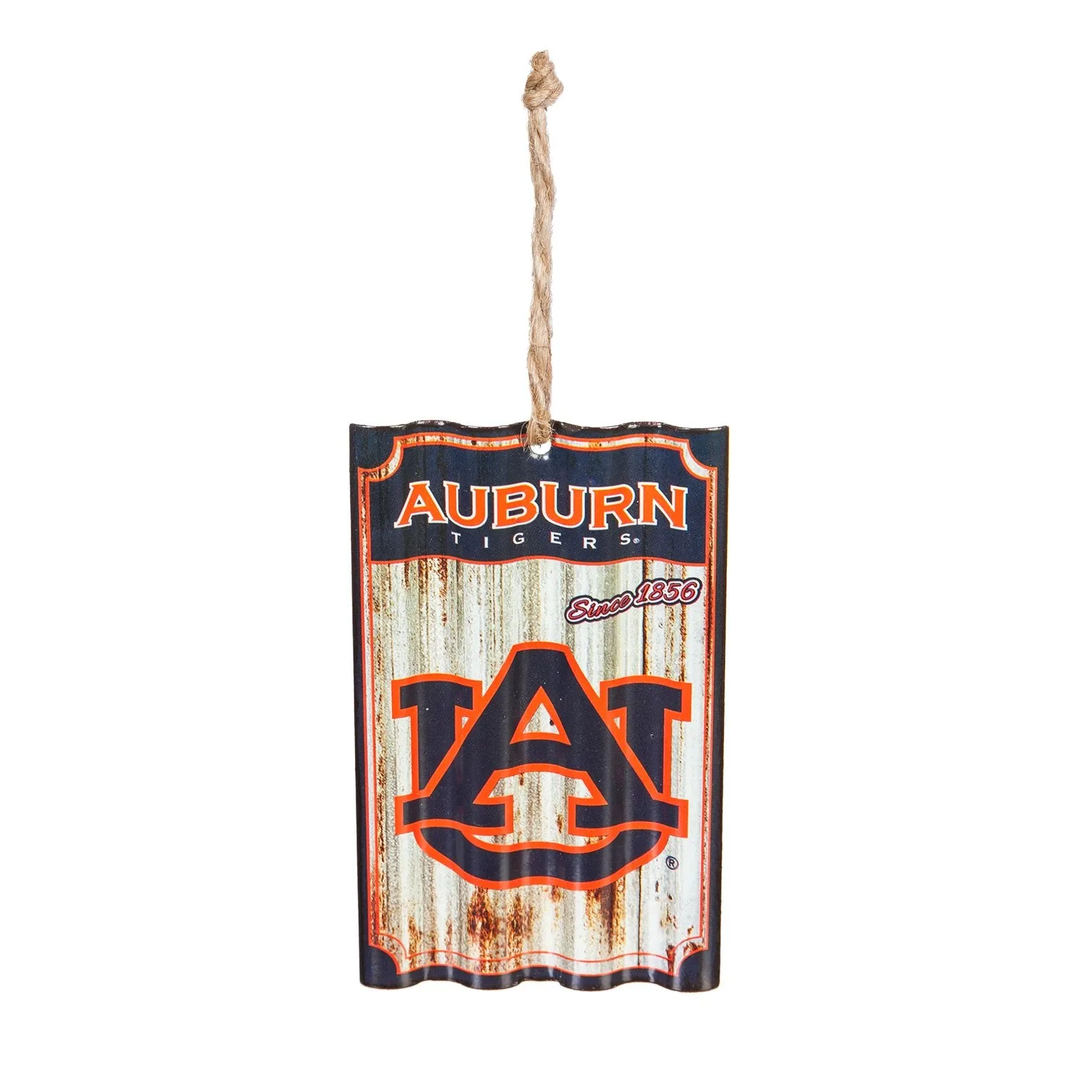 Auburn University, Metal Corrugate Ornament,3ot928mc