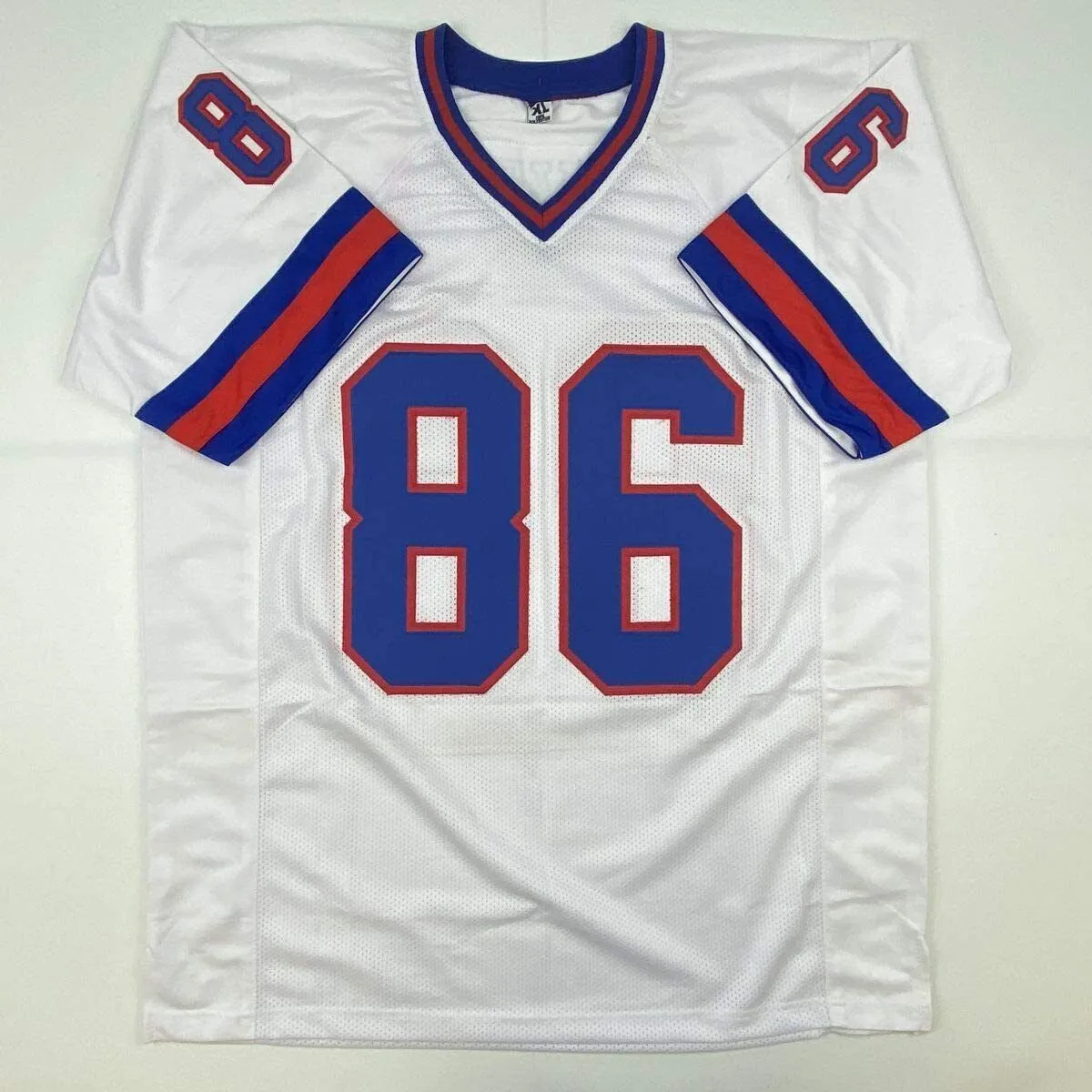 Autographed/Signed DARIUS SLAYTON New York Color Rush Football Jersey JSA COA