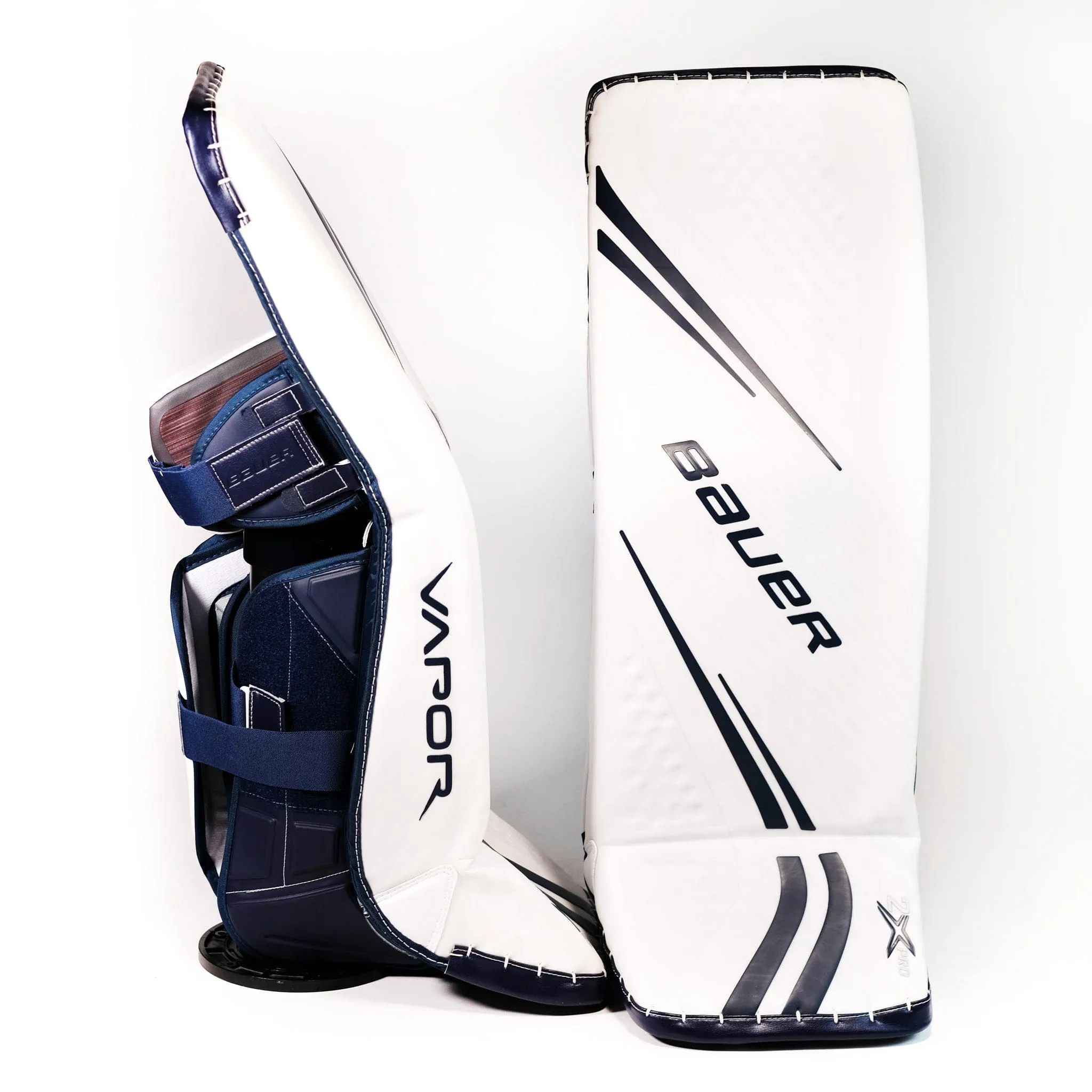 Bauer Supreme Pro Custom Senior Goalie Leg Pads (Vapor Graphic) - Ty Taylor