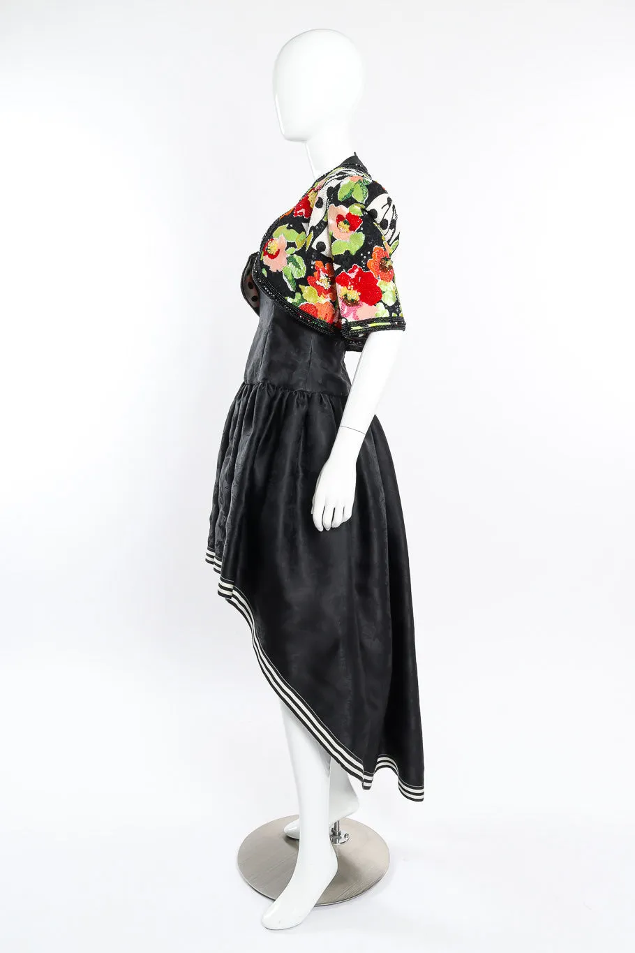 Beaded Bolero & Halter Dress