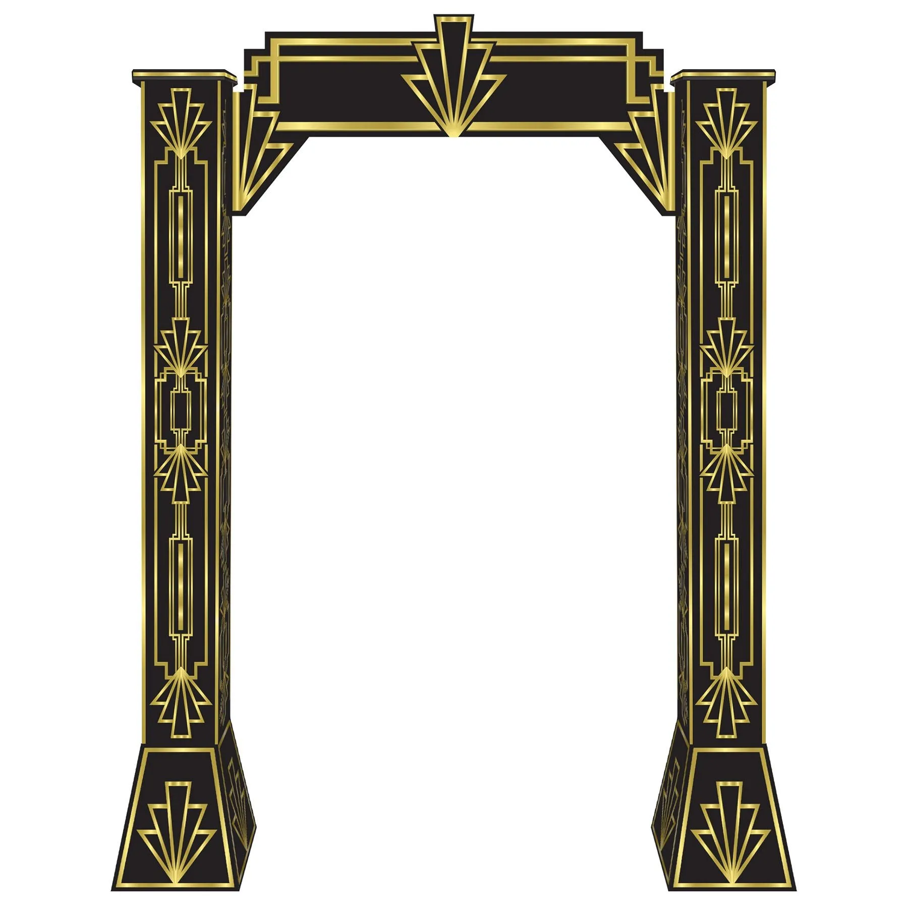 Beistle Great 20's 3-D Archway Prop - Party Supply Decoration for Prom