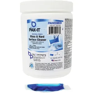 Big 3 Packaging Pak-It Glass/Hard Surface Cleaner