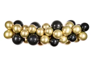 Black and Gold Badass Balloon Installation Kit