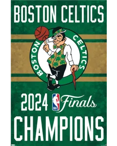 Boston Celtics - 2024 NBA Finals Champions Team Logo