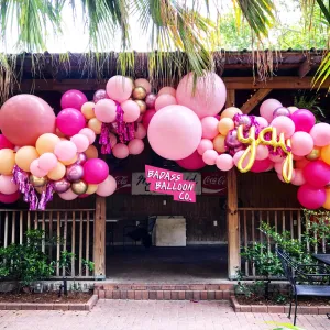 Build your own DIY Balloon Garland. Fully customizable organic balloon garland Party decor kit.