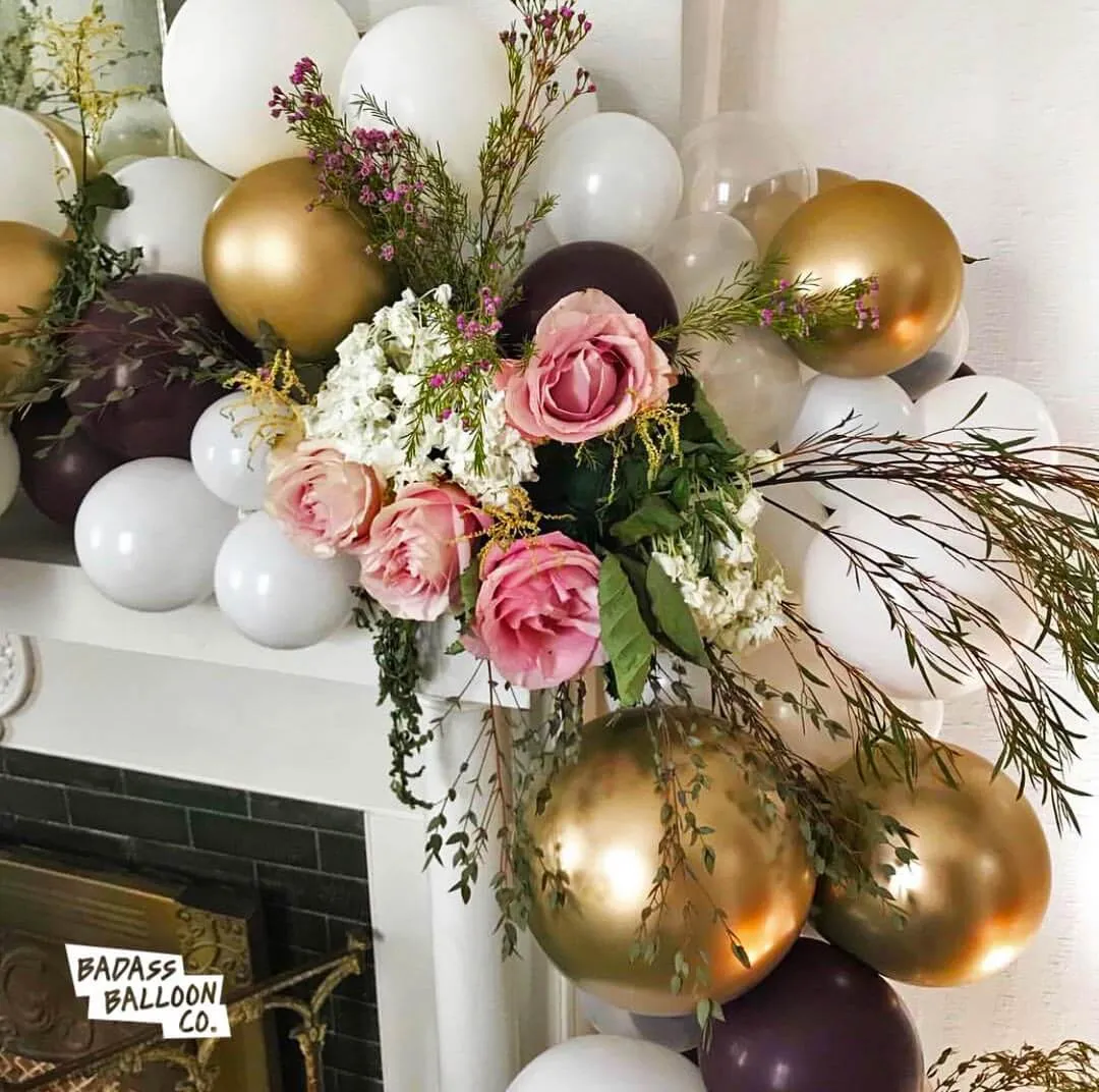 Build your own DIY Balloon Garland. Fully customizable organic balloon garland Party decor kit.