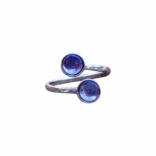 Bypass Ring in Sterling Silver