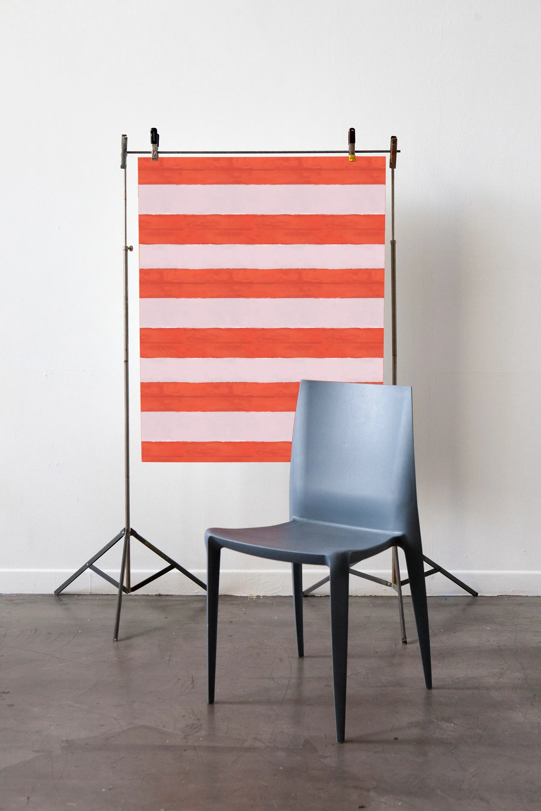 Cabana Stripe No. 12, Berry