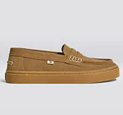 CAJU Loafer Gum Camel Suede Women