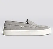 CAJU Loafer Light Grey Suede Men