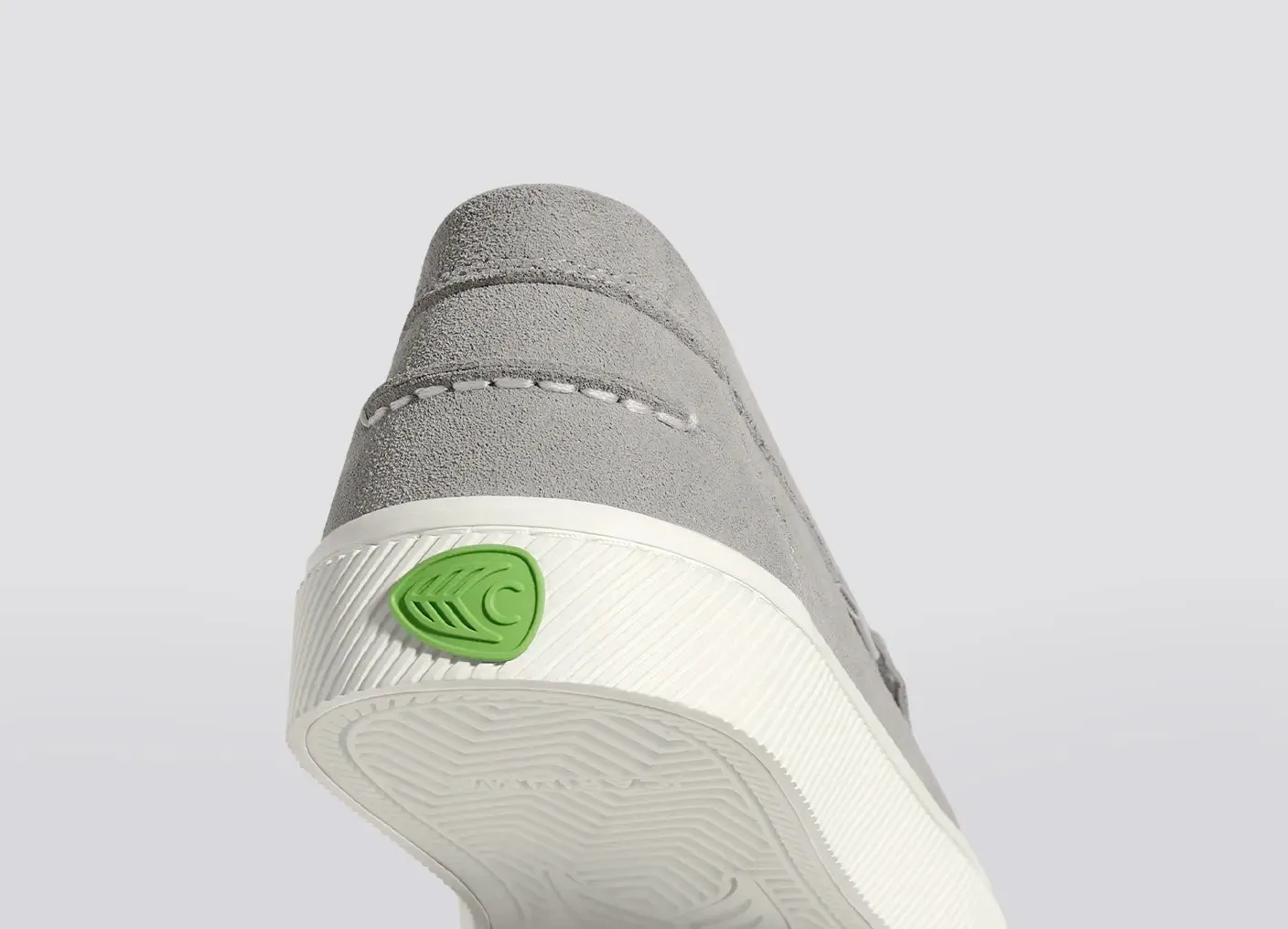 CAJU Loafer Light Grey Suede Men