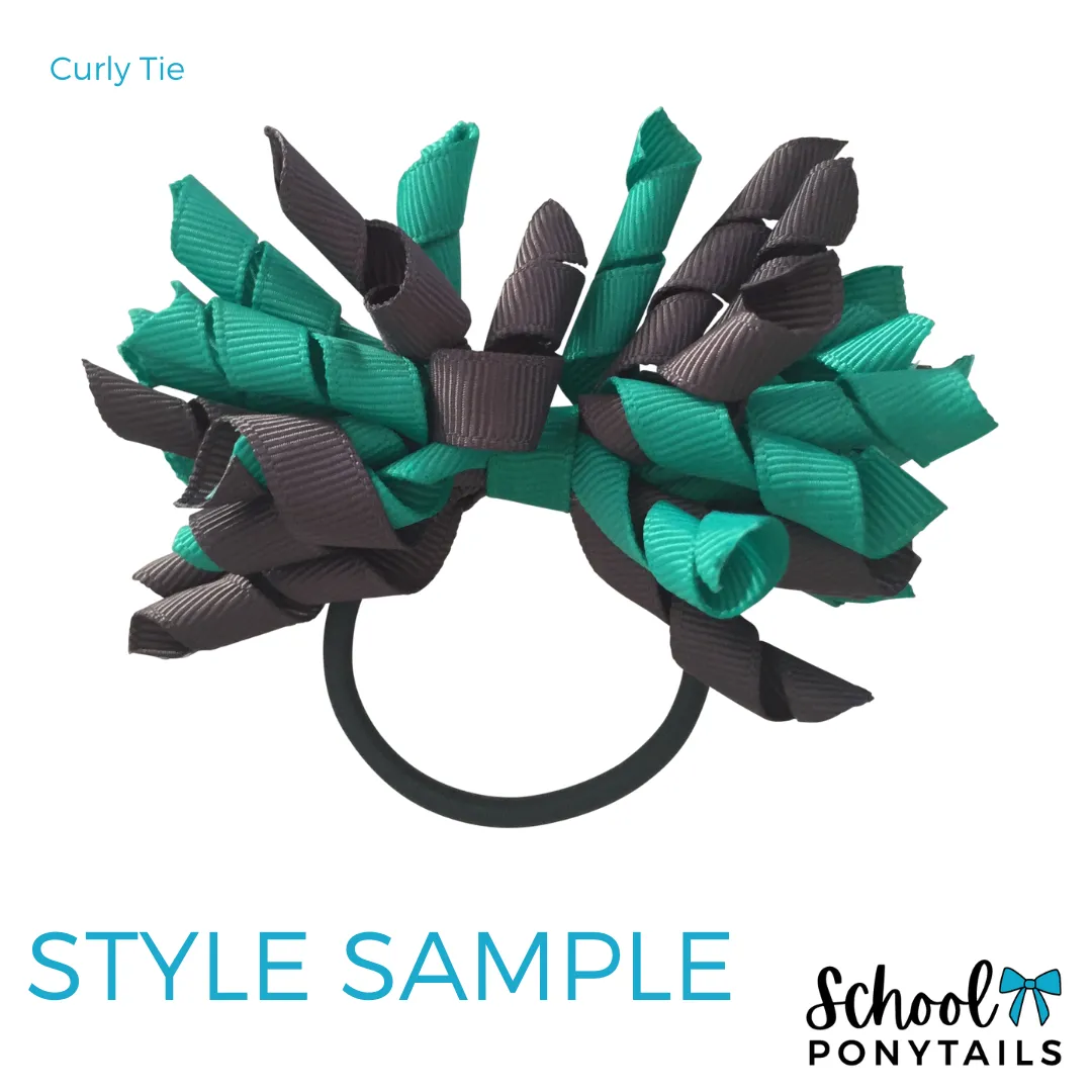Candy Pink & Turquoise & Grape Hair Accessories