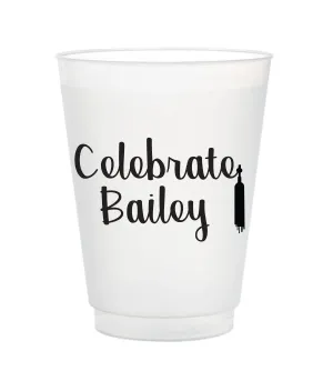 Celebrate Graduation Frost Flex Cups