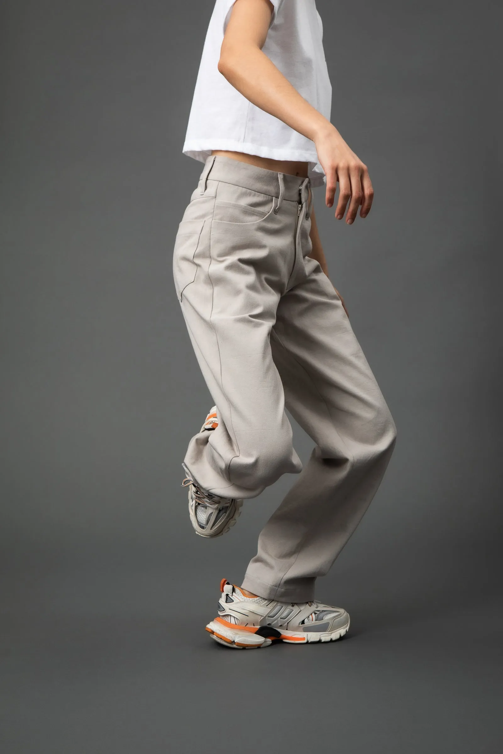 Char Tan Oversized Pant