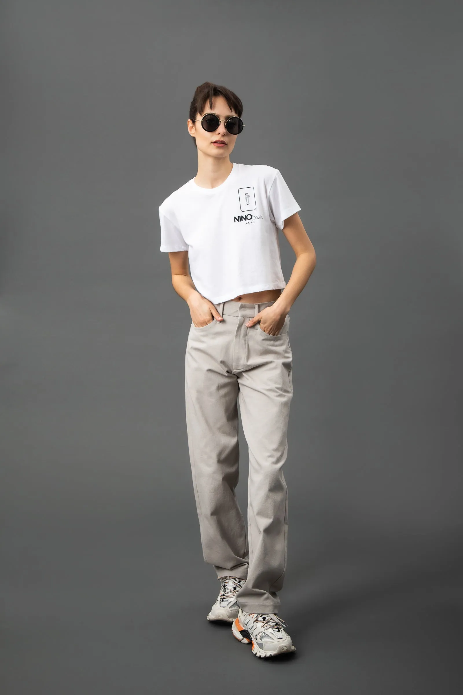 Char Tan Oversized Pant