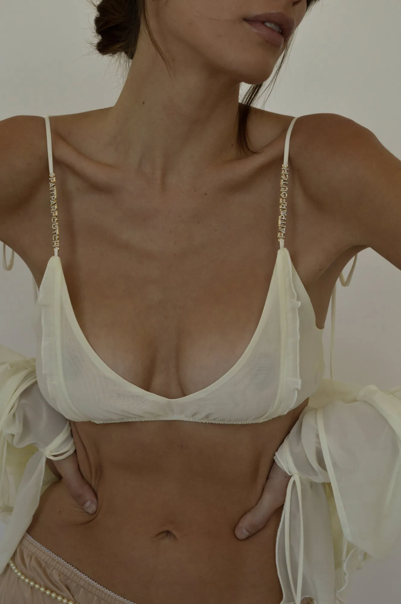 CHARLOTTE BRA - IVORY
