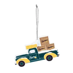 Cheesehead, Truck, MDF Ornament,3ot5070trk