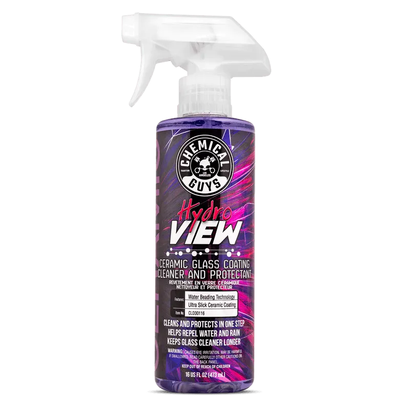 Chemical Guys Hydroview Ceramic Glass Cleaner & Coating, 473ml