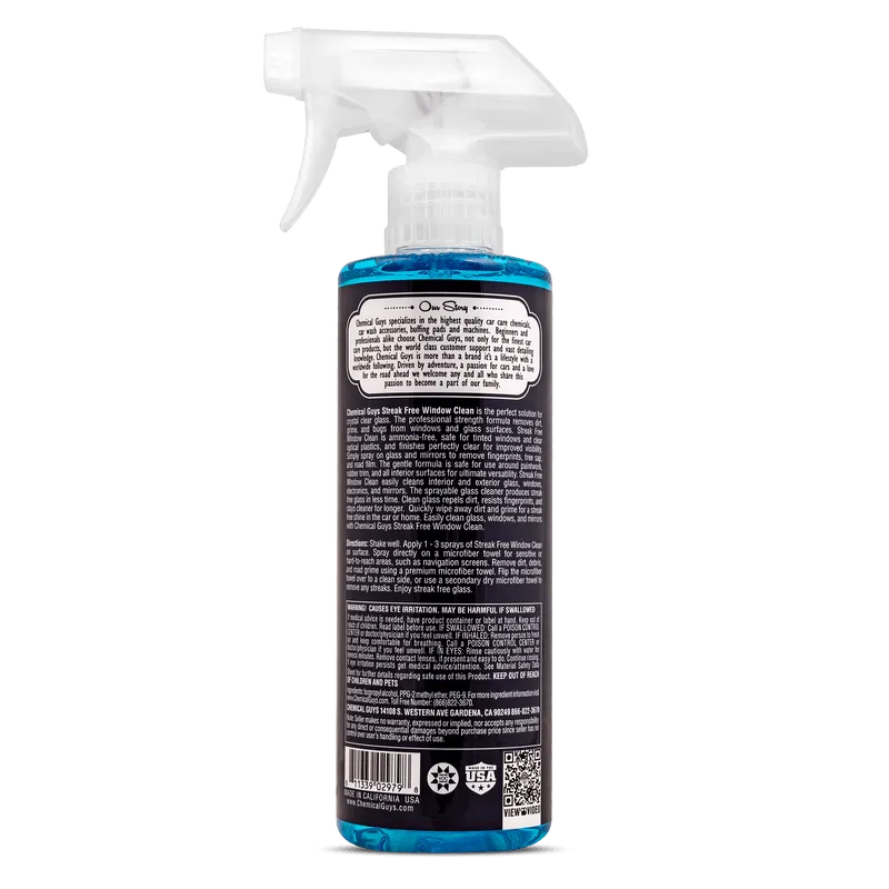 Chemical Guys Streak Free Window Clean Glass Cleaner, 473ml